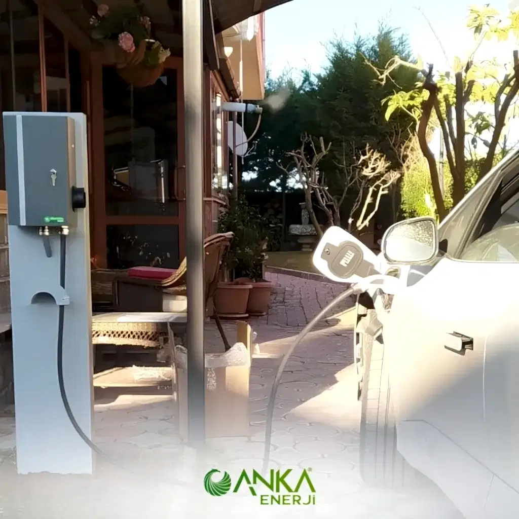 Anka Enerji Anka Şehir Elektrikli Araç Şarj İstasyonu