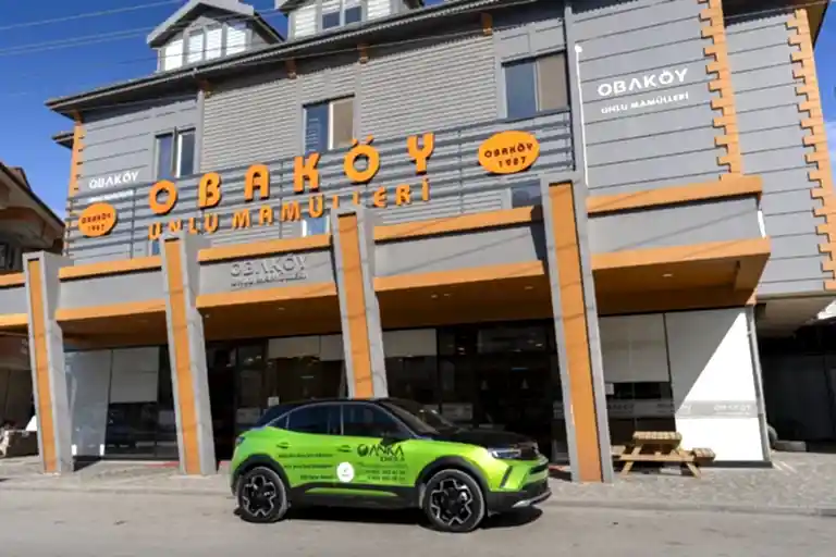 Anka Enerji Alanya elektrikli araç şarj cihazı tamamlanan projeler Obaköy Ekmek Fırını