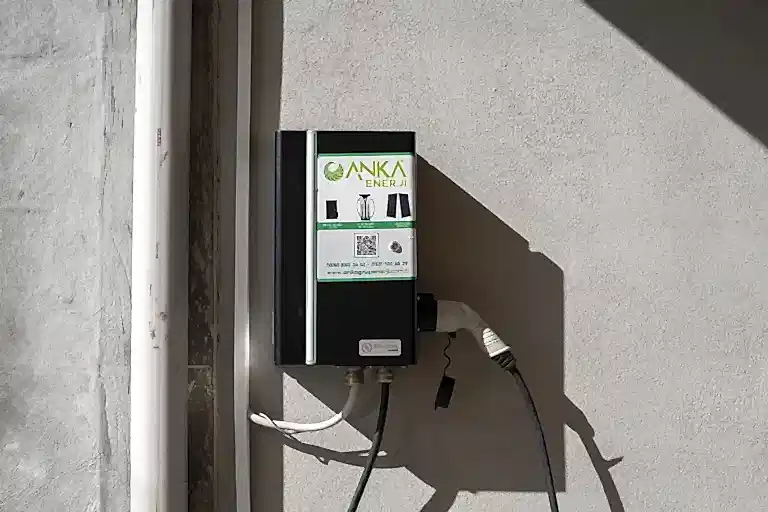 Anka Enerji Alanya elektrikli araç şarj cihazı tamamlanan projeler Obaköy Ekmek Fırını