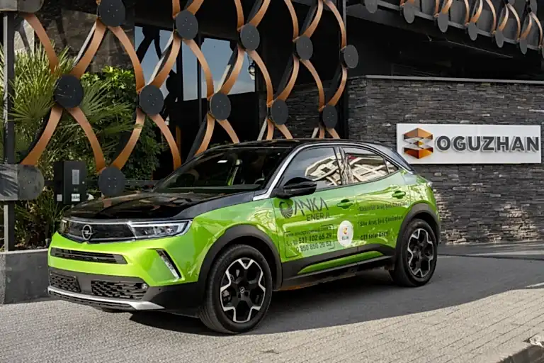 Anka Enerji Alanya elektrikli araç şarj cihazı tamamlanan projeler Oğuzhan İnşaat