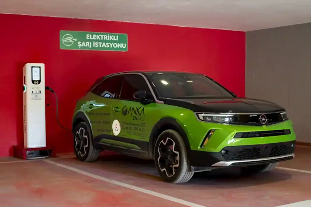 Anka Enerji Alanya elektrikli araç şarj cihazı tamamlanan projeler Boutique Vadi Residence Cebeciler İnşaat