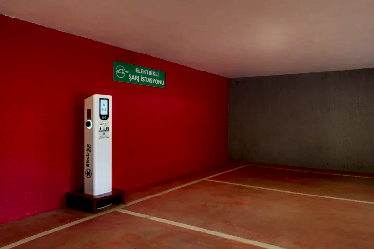 Anka Enerji Alanya elektrikli araç şarj cihazı tamamlanan projeler Boutique Vadi Residence Cebeciler İnşaat
