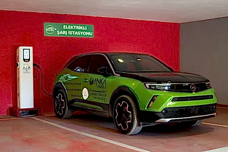 Anka Enerji Alanya elektrikli araç şarj cihazı tamamlanan projeler Boutique Vadi Residence Cebeciler İnşaat
